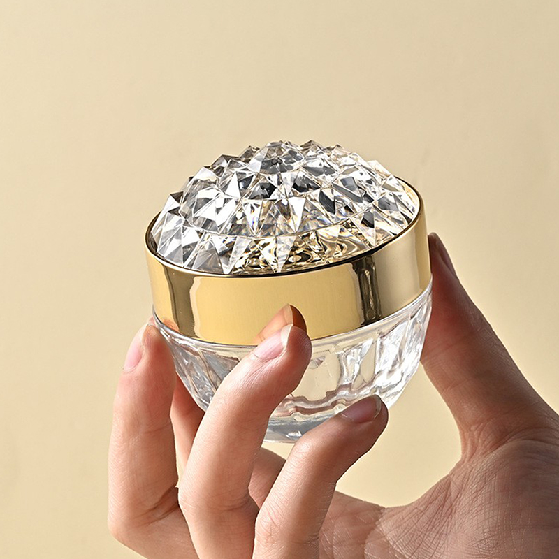 Luxury Skincare Samples - 1pcs Luxury Diamond 50g Glass Face