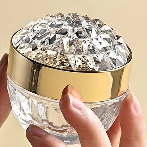 Luxury Skincare Samples - 1pcs Luxury Diamond 50g Glass Face