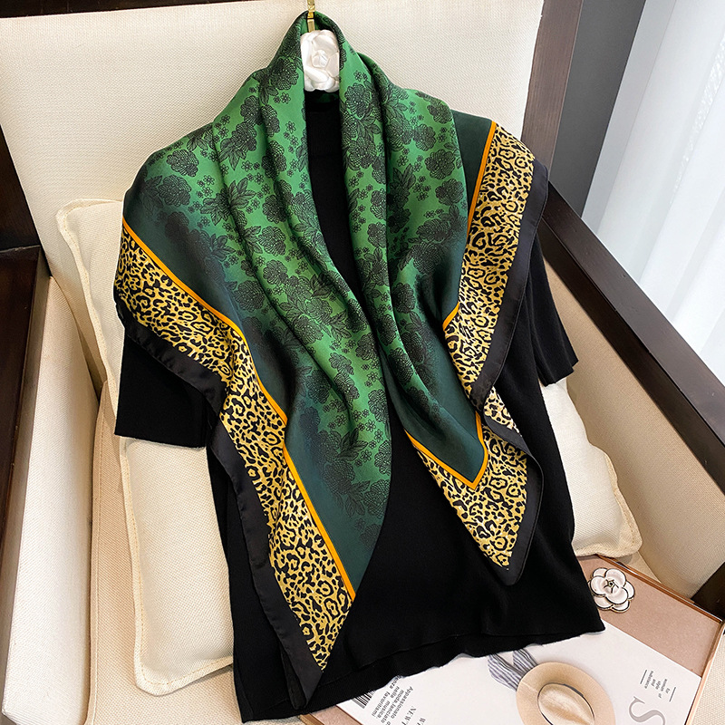 90*90cm Women Square Silk Scar - огляд і ціна Luxury Skincare Headband
