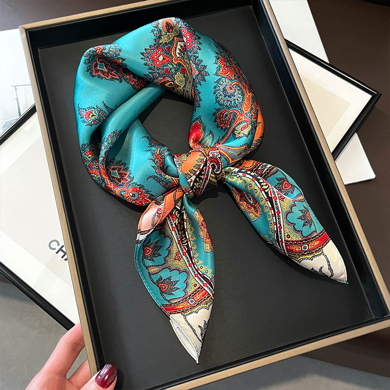 100% Real Silk Square Scarf Wo - огляд і ціна Luxury Skincare Headband