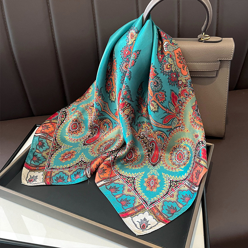100% Real Silk Square Scarf Wo - огляд і ціна Luxury Skincare Headband