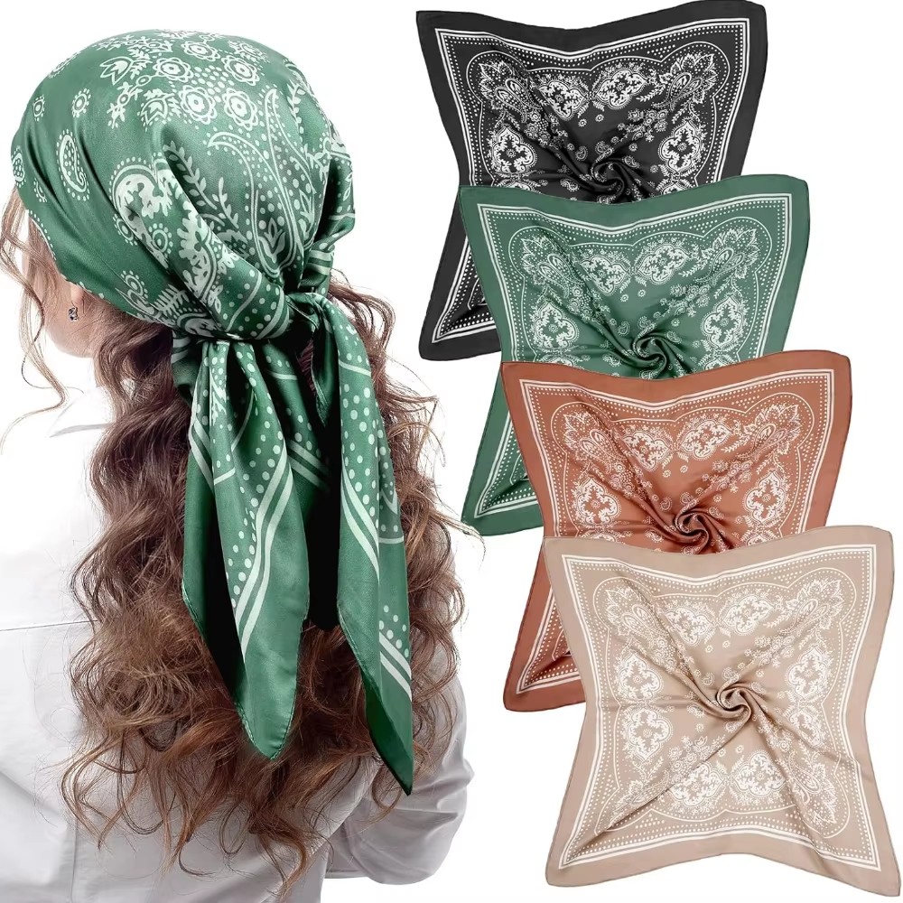 Luxury Brand Silk Square Paisl - огляд і ціна Luxury Skincare Headband