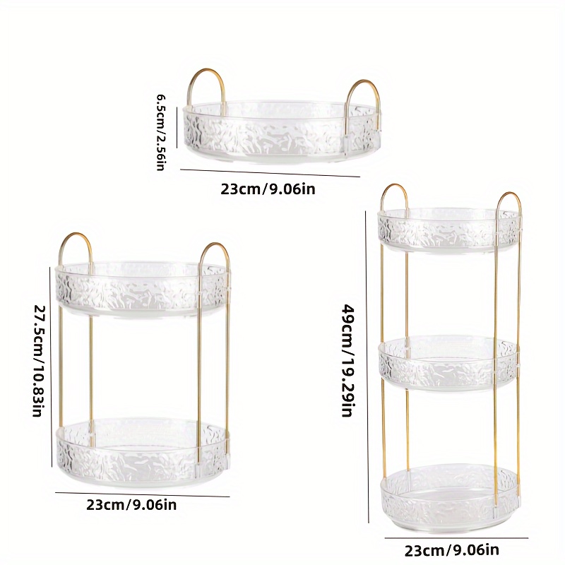 1Pc/Water Ripple Pattern Bedro - огляд і ціна Luxury Skincare Organizer