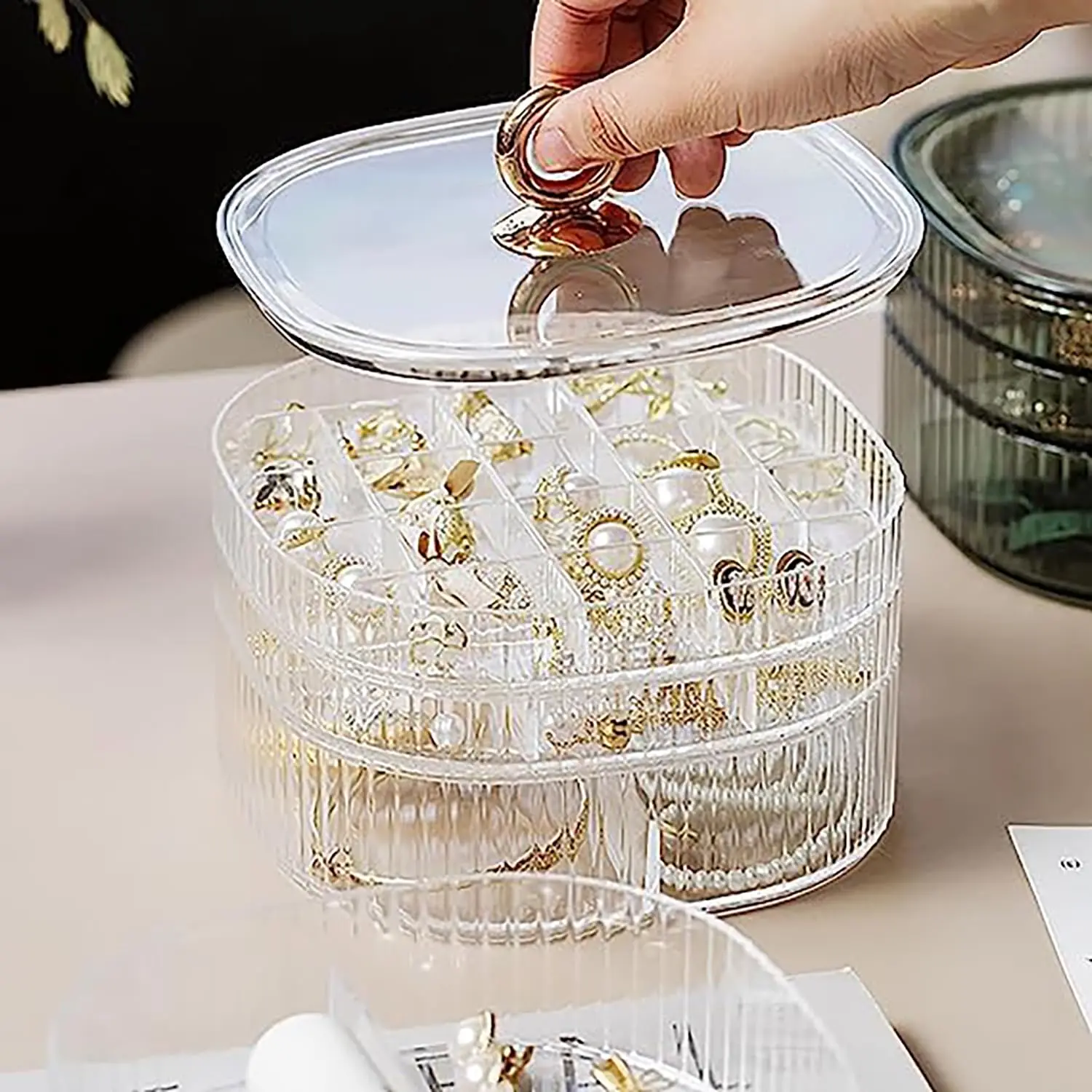 Jewelry Box, Jewelry Organizer - огляд і ціна Luxury Skincare Organizer